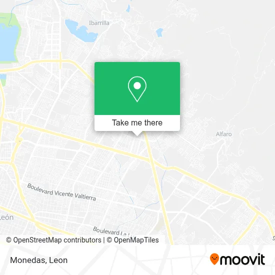Monedas map