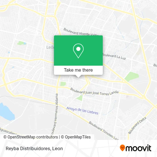 Reyba Distribuidores map