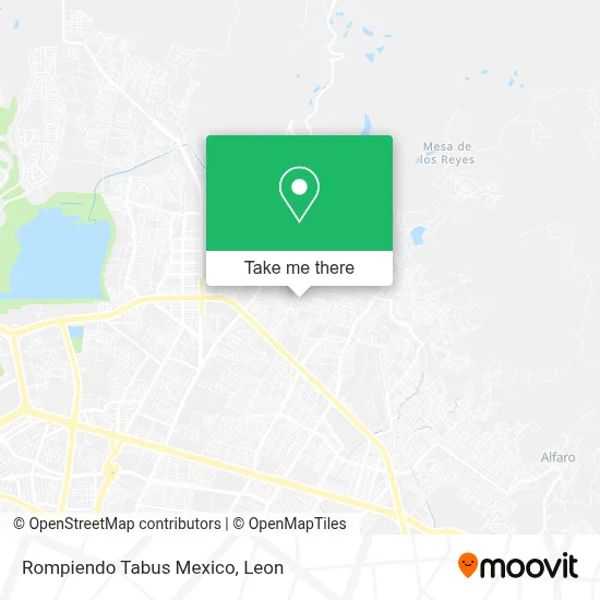 Rompiendo Tabus Mexico map