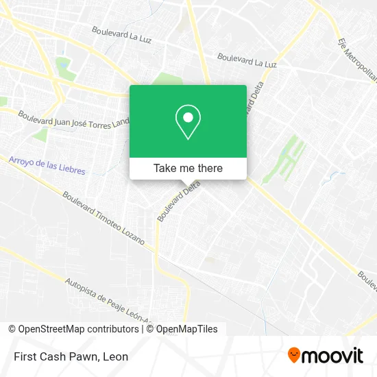First Cash Pawn map