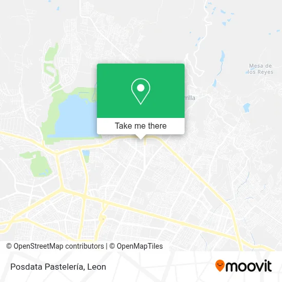 Posdata Pastelería map
