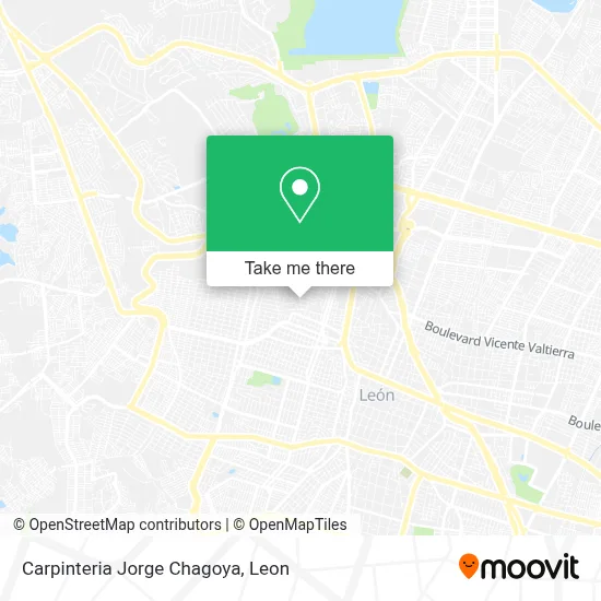 Carpinteria Jorge Chagoya map