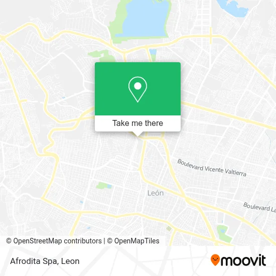 Afrodita Spa map