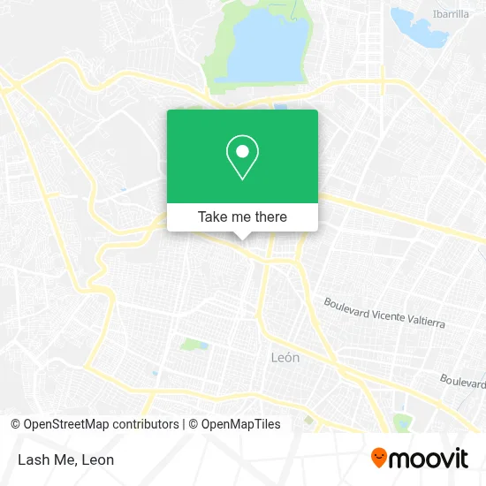 Lash Me map