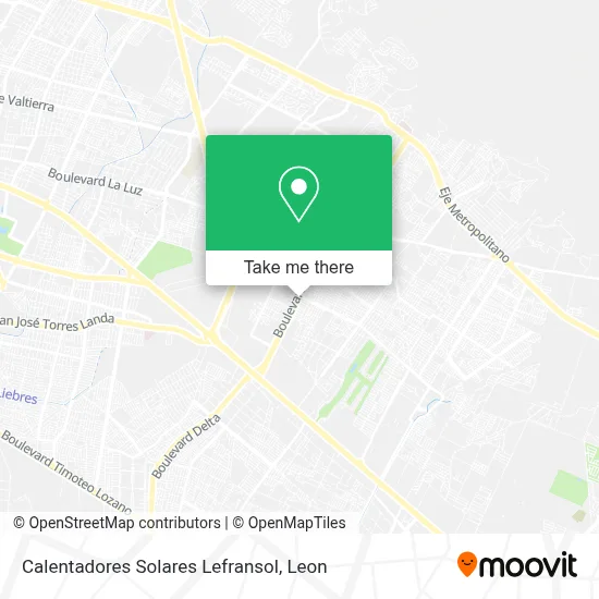Calentadores Solares Lefransol map