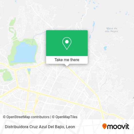Distribuidora Cruz Azul Del Bajio map