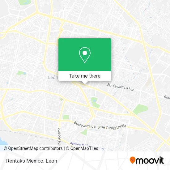 Rentaks Mexico map