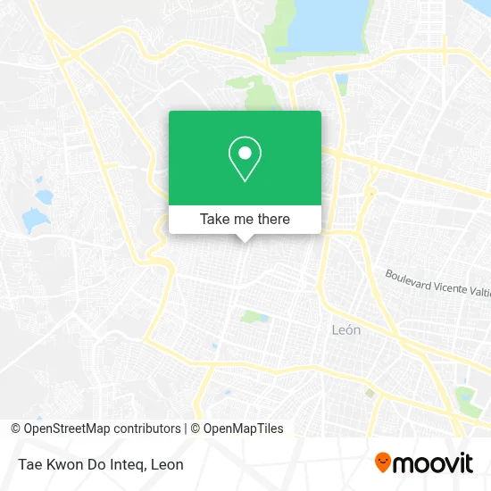 Tae Kwon Do Inteq map