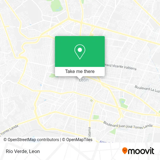 Río Verde map