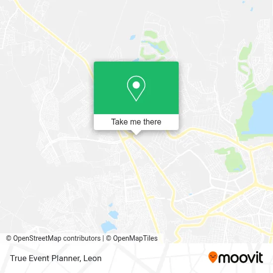 True Event Planner map