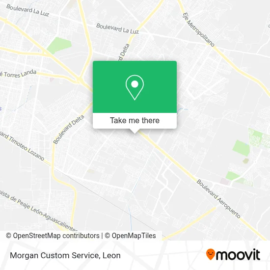 Morgan Custom Service map