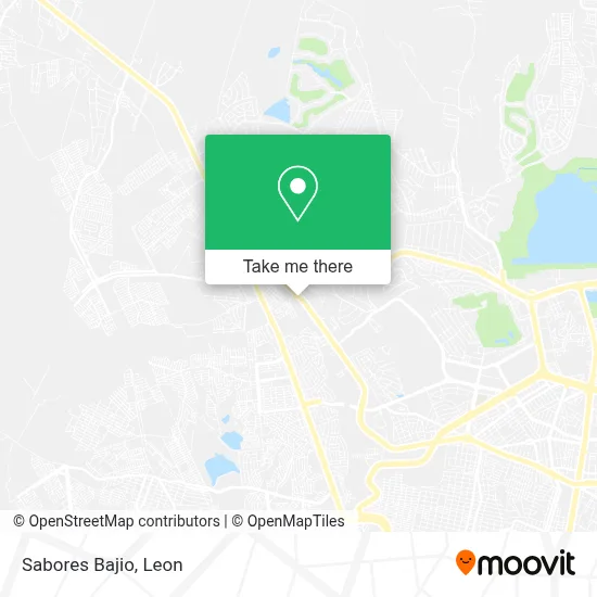 Sabores Bajio map