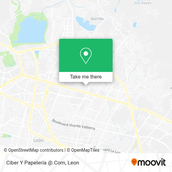 Ciber Y Papelería @.Com map