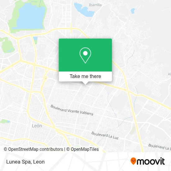 Lunea Spa map