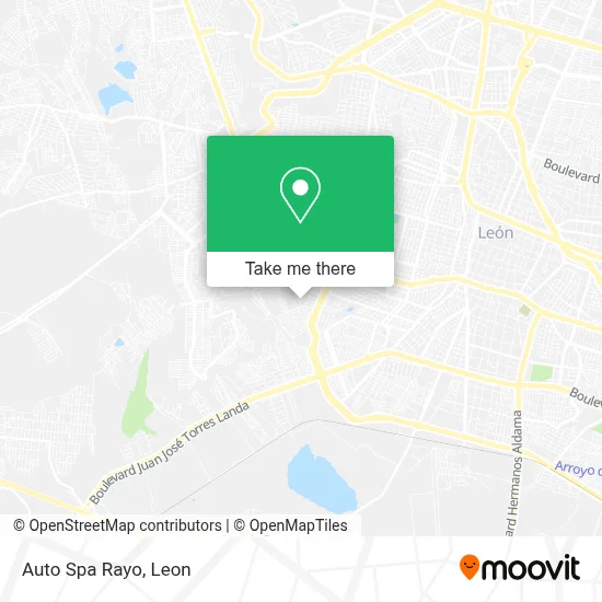 Auto Spa Rayo map