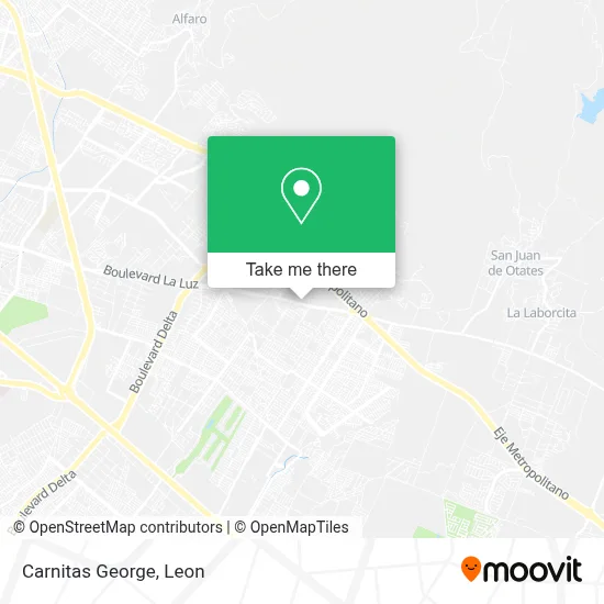 Carnitas George map