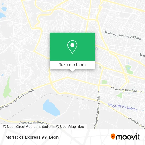 Mariscos Express.99 map