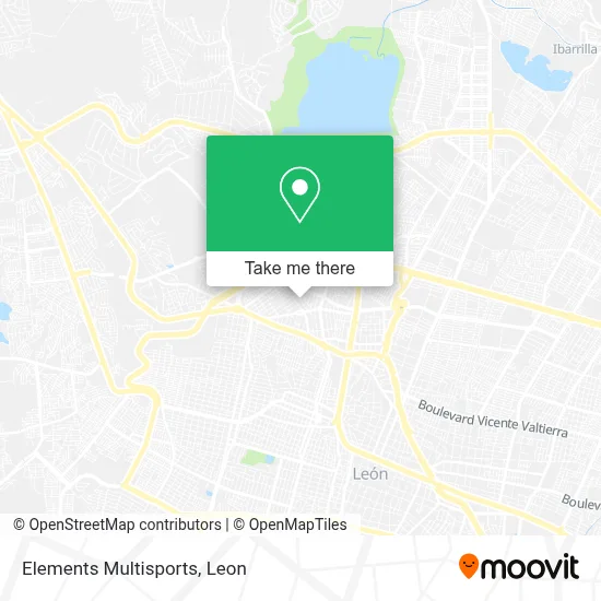 Elements Multisports map