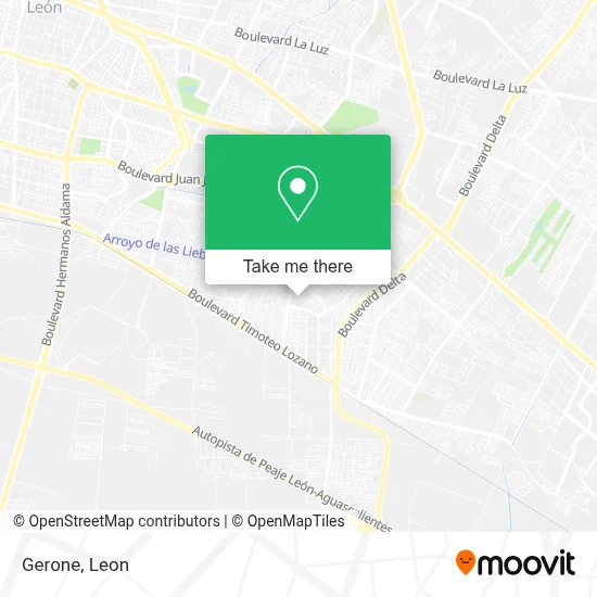 Gerone map