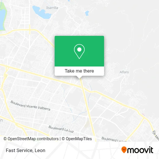 Fast Service map