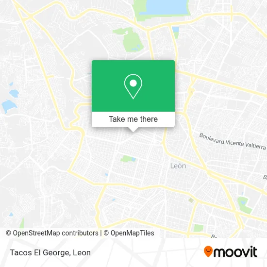 Tacos El George map