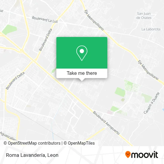 Roma Lavandería map