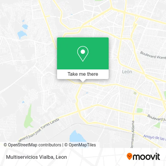 Multiservicios Vialba map