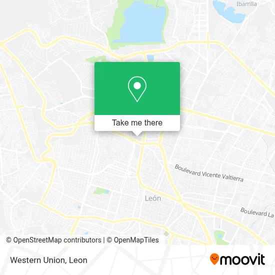 Western Union map