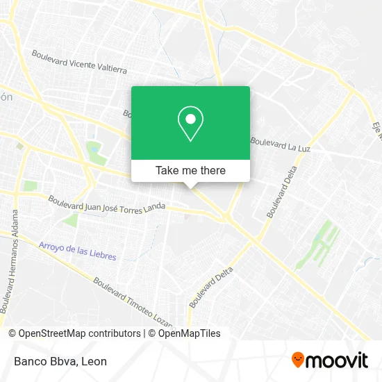 Banco Bbva map
