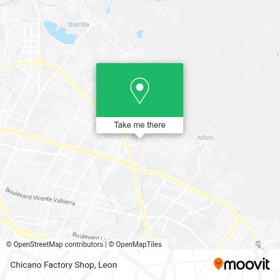Chicano Factory Shop map