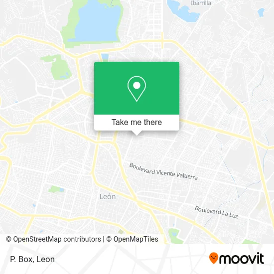 P. Box map