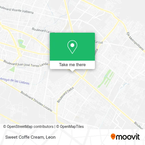 Sweet Coffe Cream map