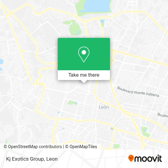 Kj Exotics Group map