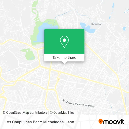 Los Chapulines Bar Y Micheladas map