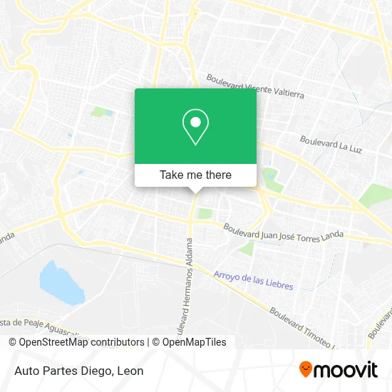Auto Partes Diego map