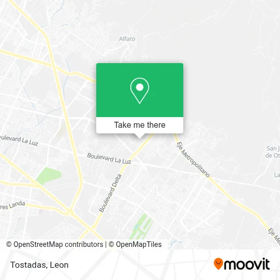 Tostadas map