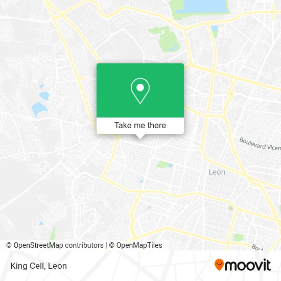 King Cell map
