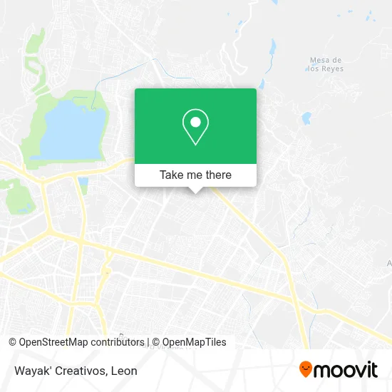 Wayak' Creativos map