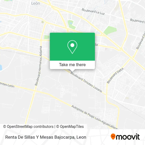 Renta De Sillas Y Mesas Bajocarpa map