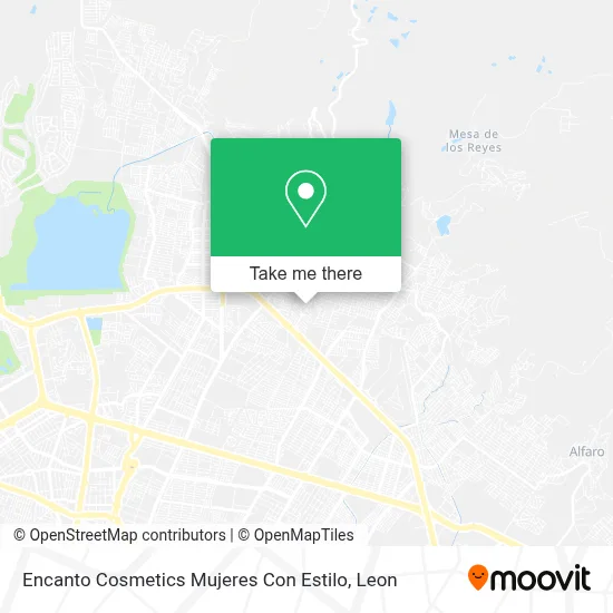 Encanto Cosmetics Mujeres Con Estilo map