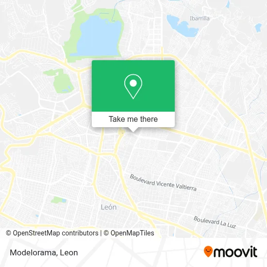 Modelorama map