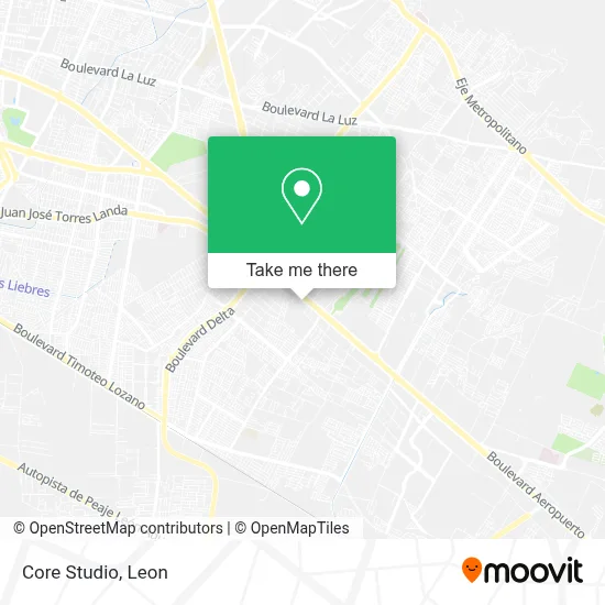 Core Studio map