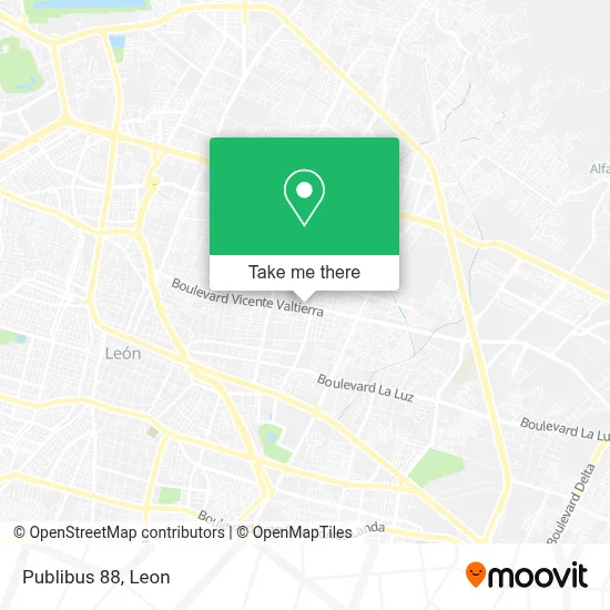 Publibus 88 map