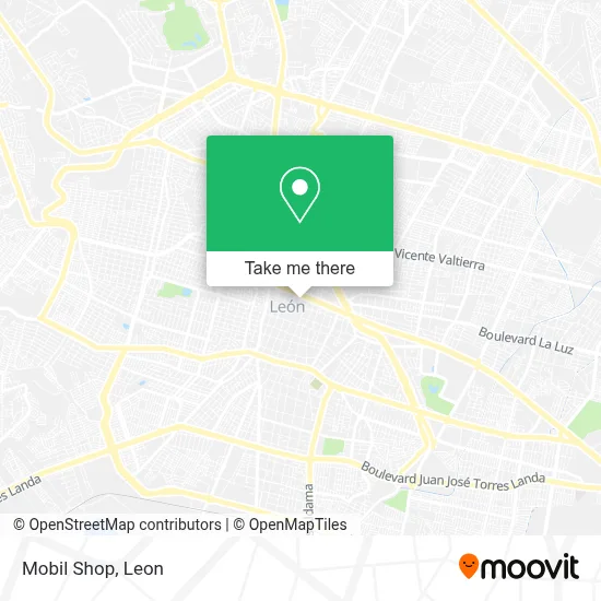Mobil Shop map