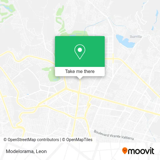 Modelorama map