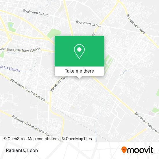 Radiants map