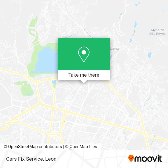 Cars Fix Service map