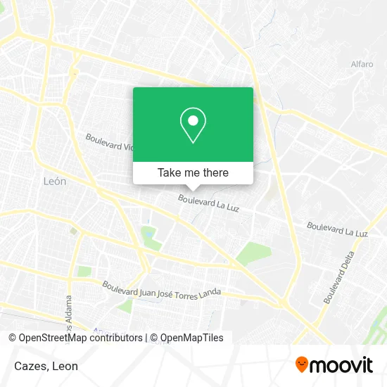 Cazes map