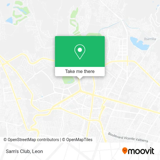 Sam's Club map