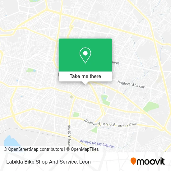 Labikla Bike Shop And Service map